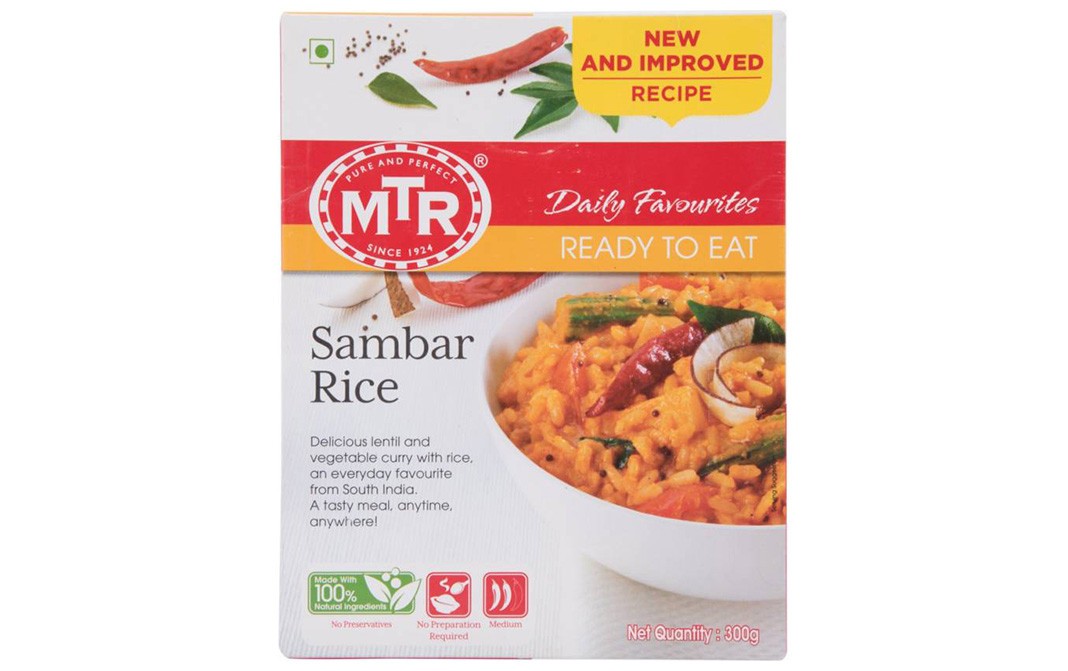 MTR Sambar Rice    Box  300 grams